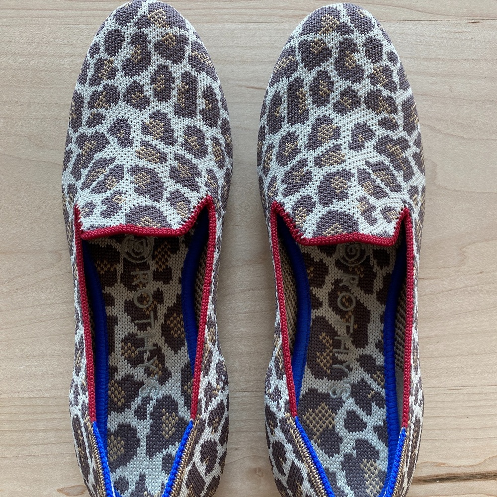 Rothy's in Mocha Spot/WORN ONCE!